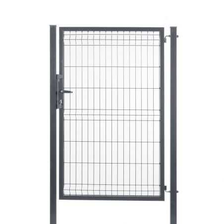 Portillon grillagé maille 200x50 - gris anthracite