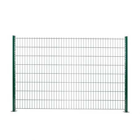 Panneau de clôture rigide double fils 6/5/6. Vert ou Gris